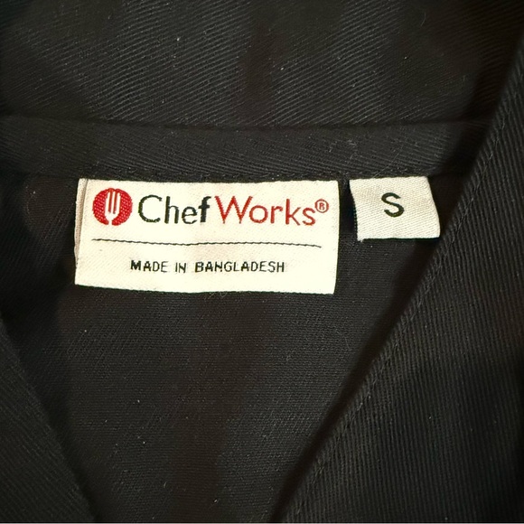 NWOT Unisex Chef Works Palermo Chef Coat - Picture 3 of 10